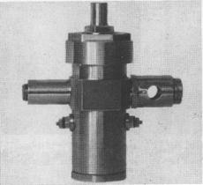Экспериментальный ракетный двигатель ОРМ на жидком унитарном топливе (1931 г.) конструкции В. П. Глушко