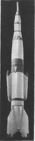 Геофизическая одноступенчатая ракета Р-2А с однокамерным двигателем РД-101, поднимавшая полезный груз 2200 кг на высоту 212 км (1957 г.).