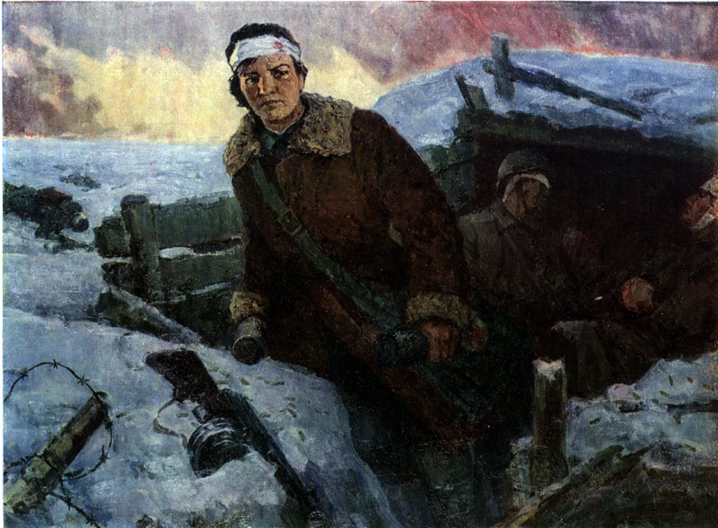 И.А. ПЕНЗОВ. Подвиг комсомолки Наташи Качуевской. (1971)