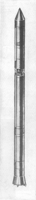 Двухступенчатая ракета-носитель «Космос» с двигателями РД-214 и РД-119, длина — 30 м, диаметр — 1,65 м. Летает с 1982 г.